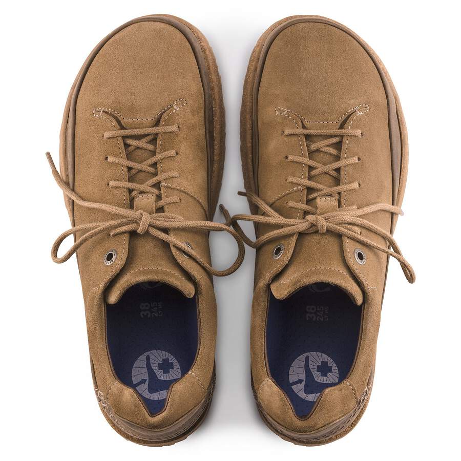 Honnef Low Suede Leather - Dark Tea
