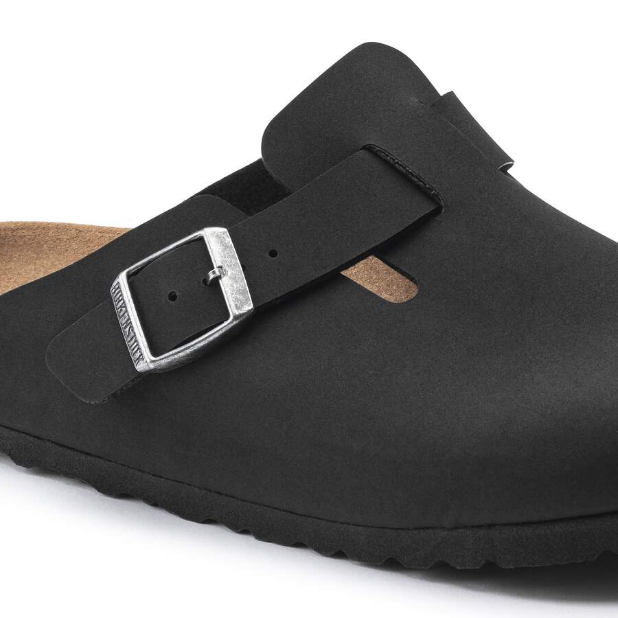 Boston Vegan Birko-Flor Nubuck - Black