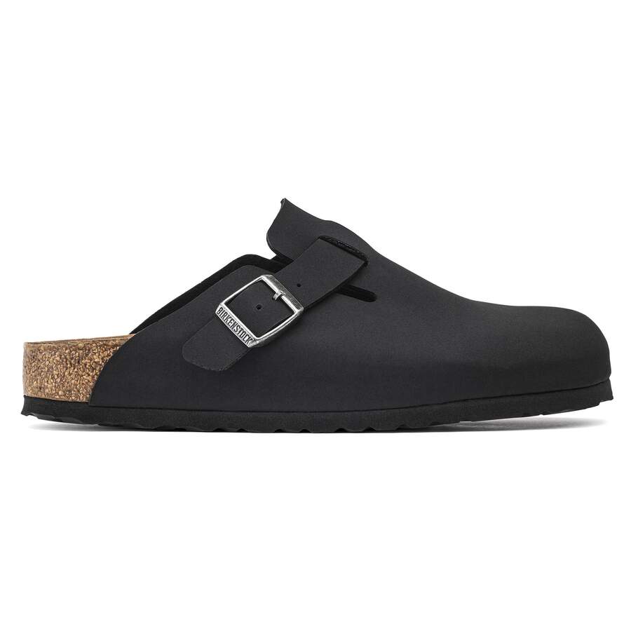 Boston Vegan Birko-Flor Nubuck - Black