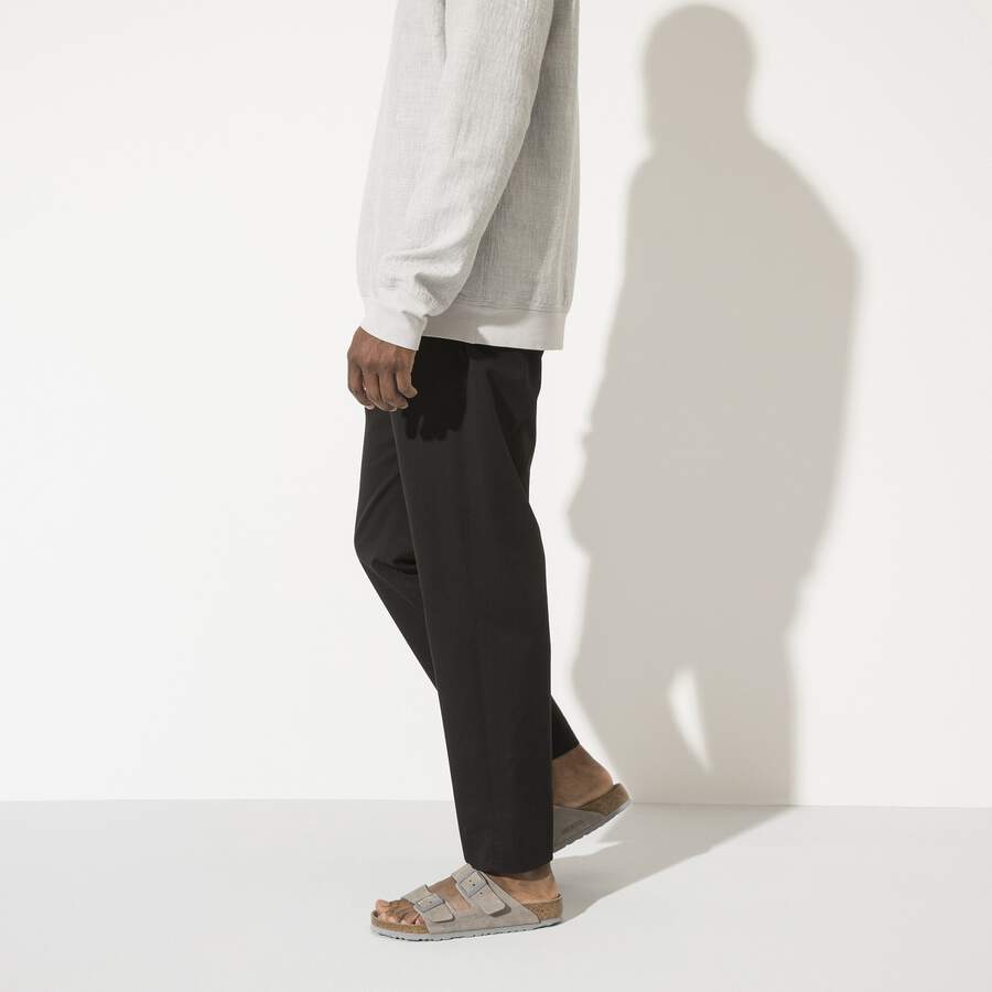 Arizona Soft Footbed Suede Leather - Stone Coin