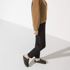 Boston Shearling Suede Leather - Mocha