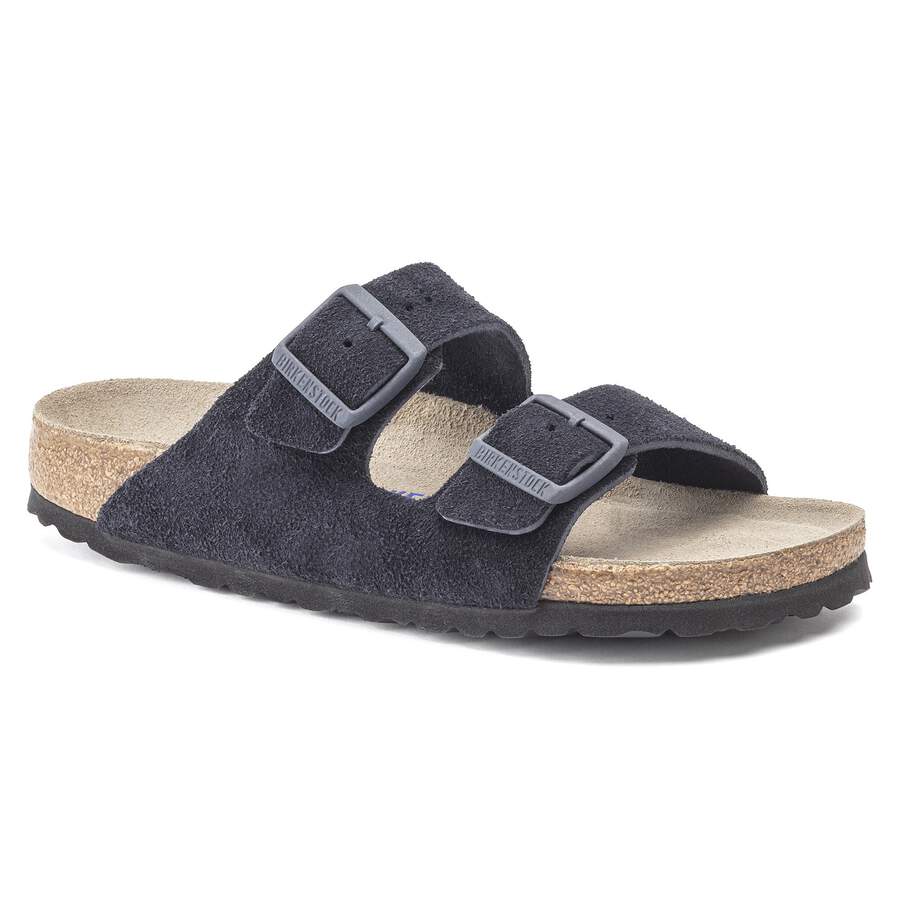 Arizona Soft Footbed Suede Leather - Midnight Blue