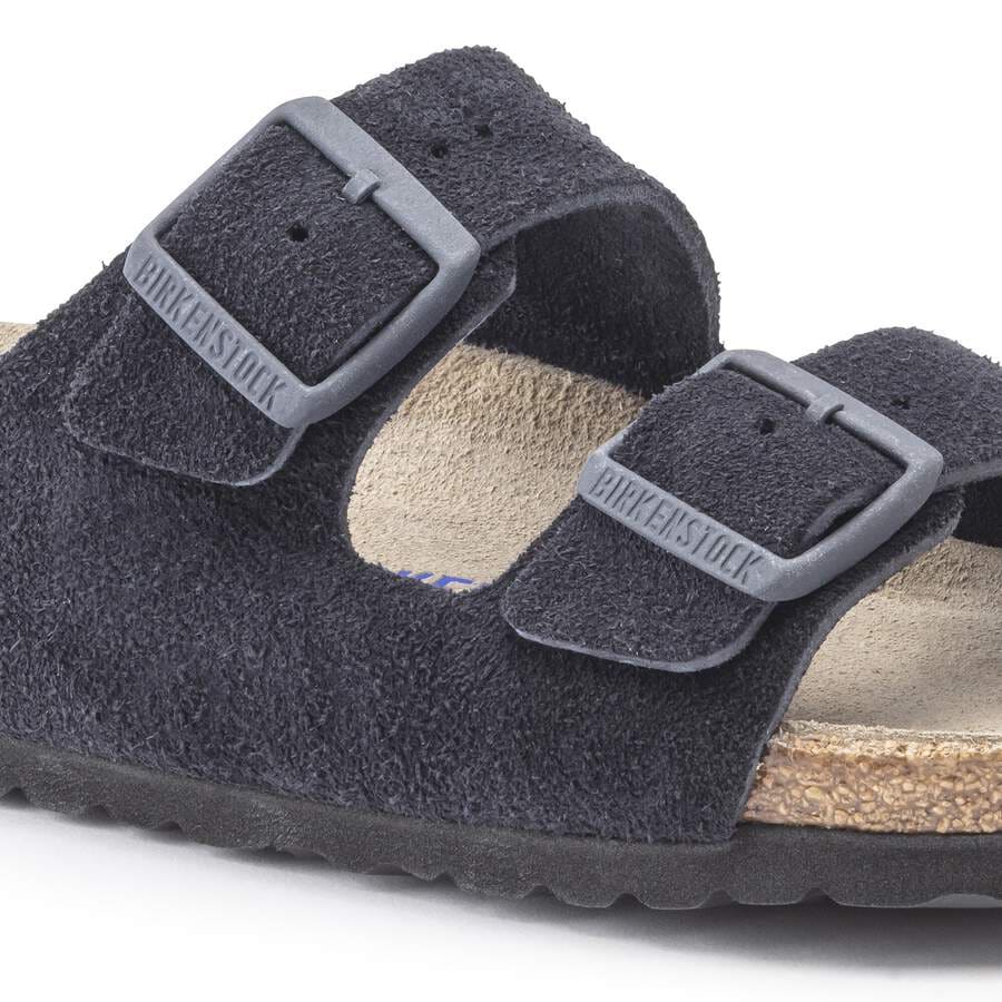 Arizona Soft Footbed Suede Leather - Midnight Blue
