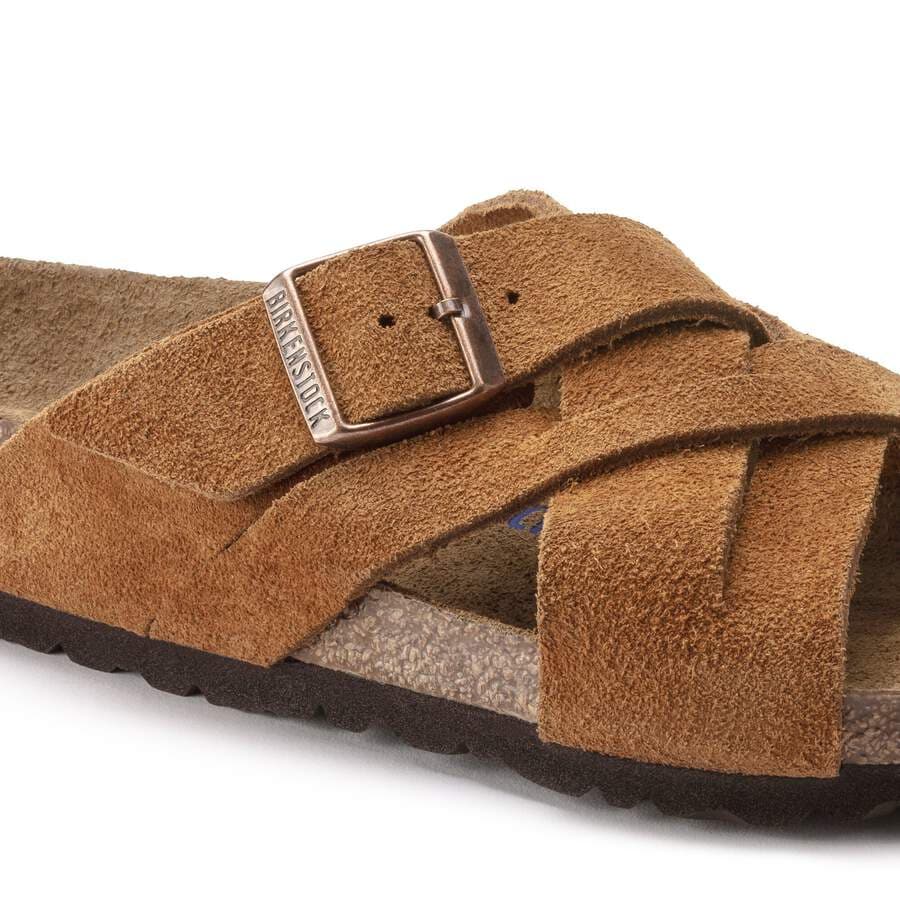Lugano Soft Footbed Suede Leather - Mink
