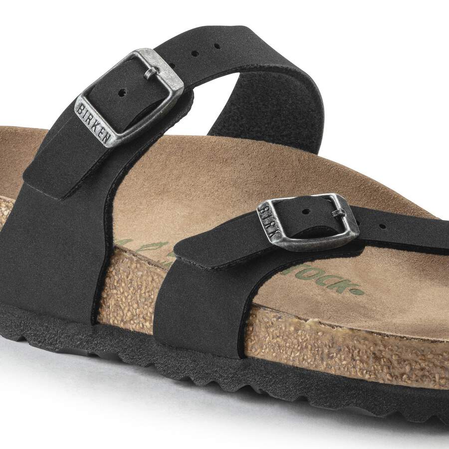 Mayari Vegan Birko-Flor Nubuck - Black