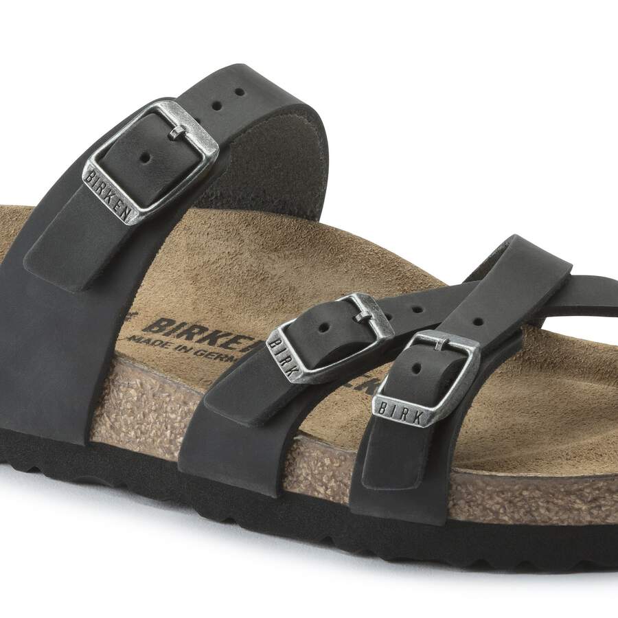 Franca Natural Leather Oiled - Black