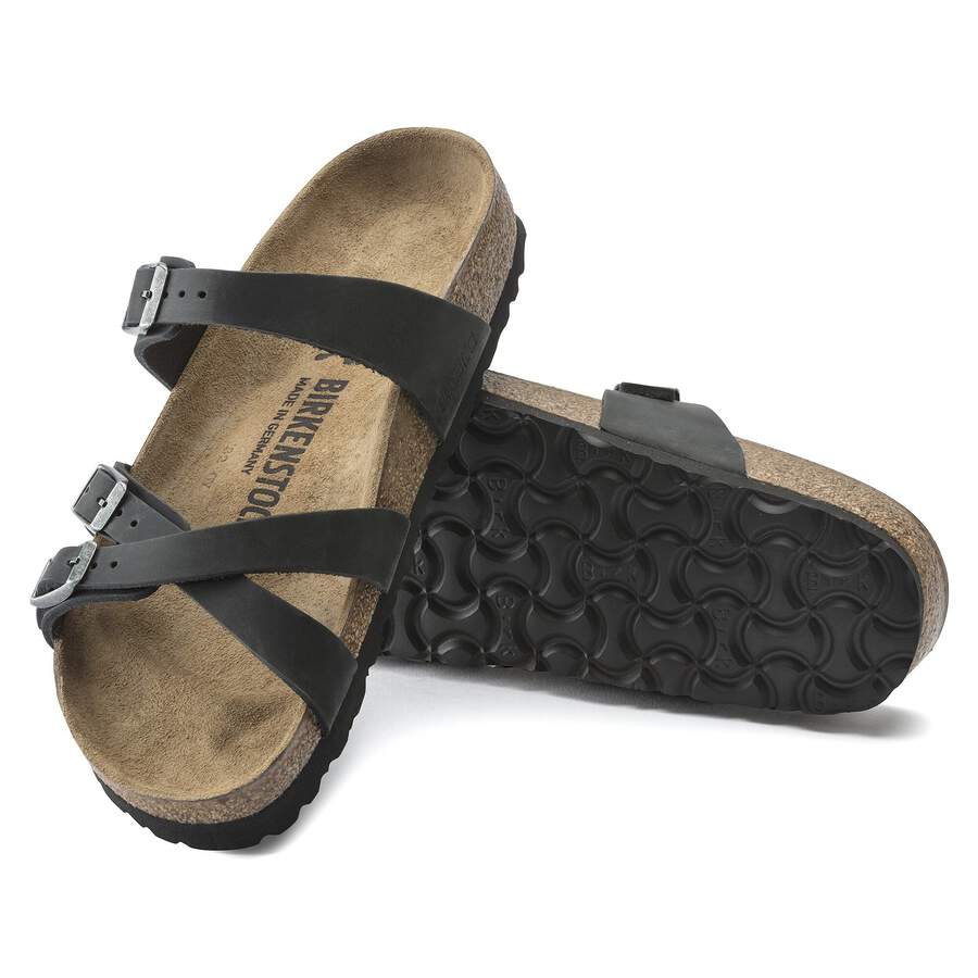 Franca Natural Leather Oiled - Black