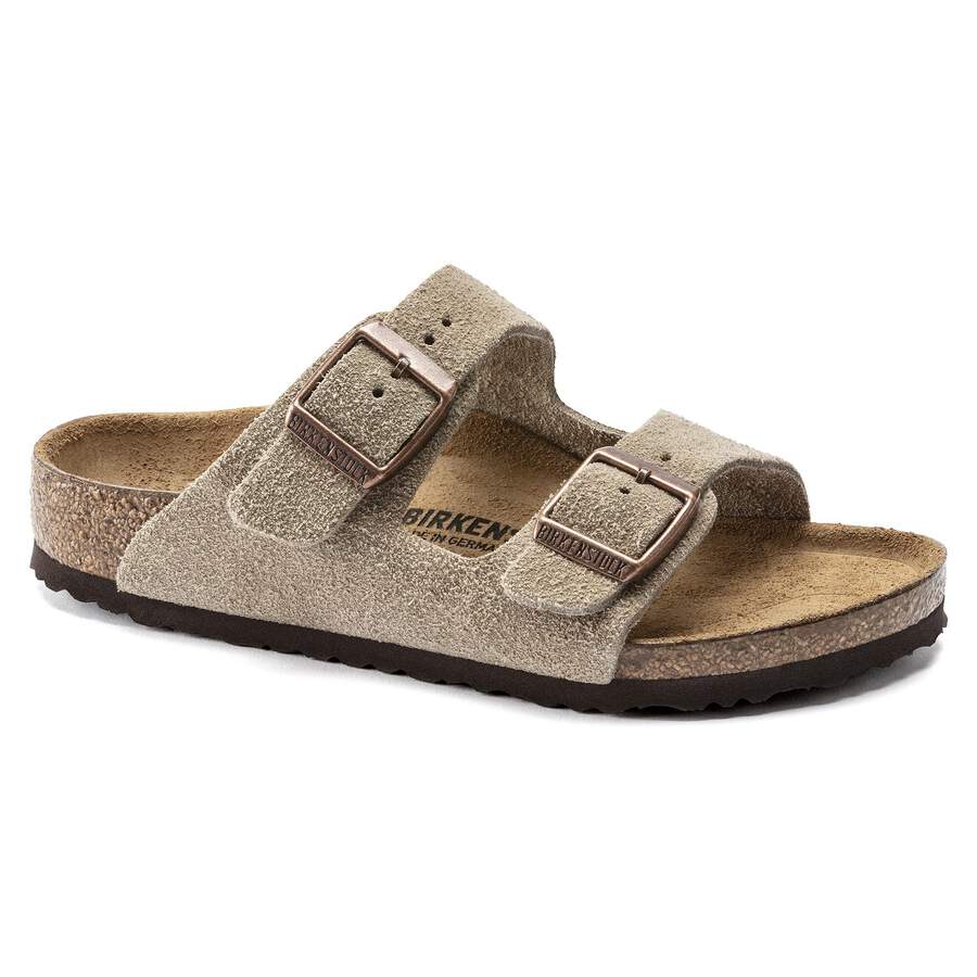 Arizona Kids Suede Leather - Taupe