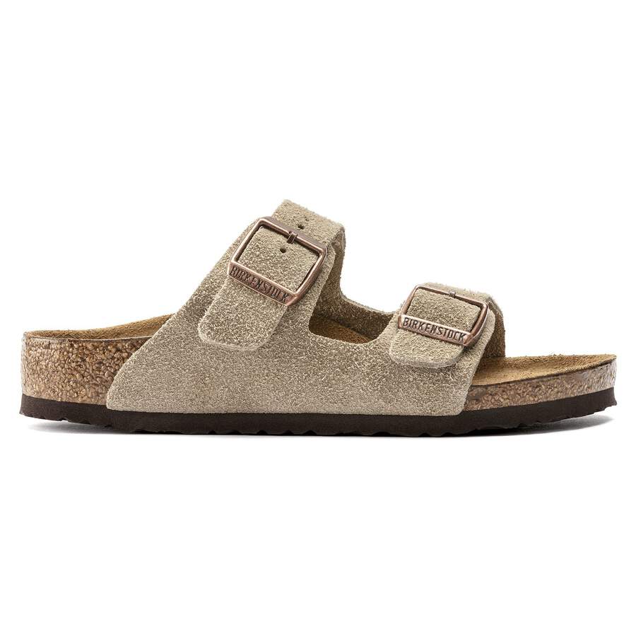 Arizona Kids Suede Leather - Taupe