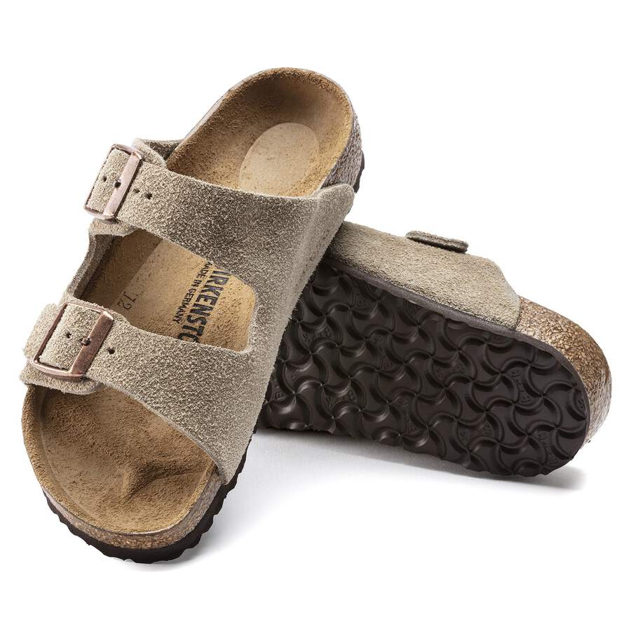 Arizona Kids Suede Leather - Taupe