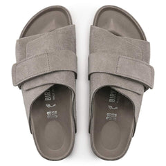 Kyoto Suede Leather - Gray Taupe