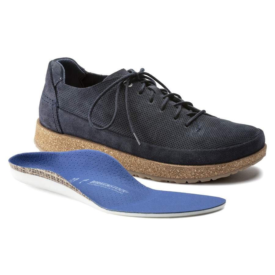 Honnef Light Suede Leather - Midnight Blue