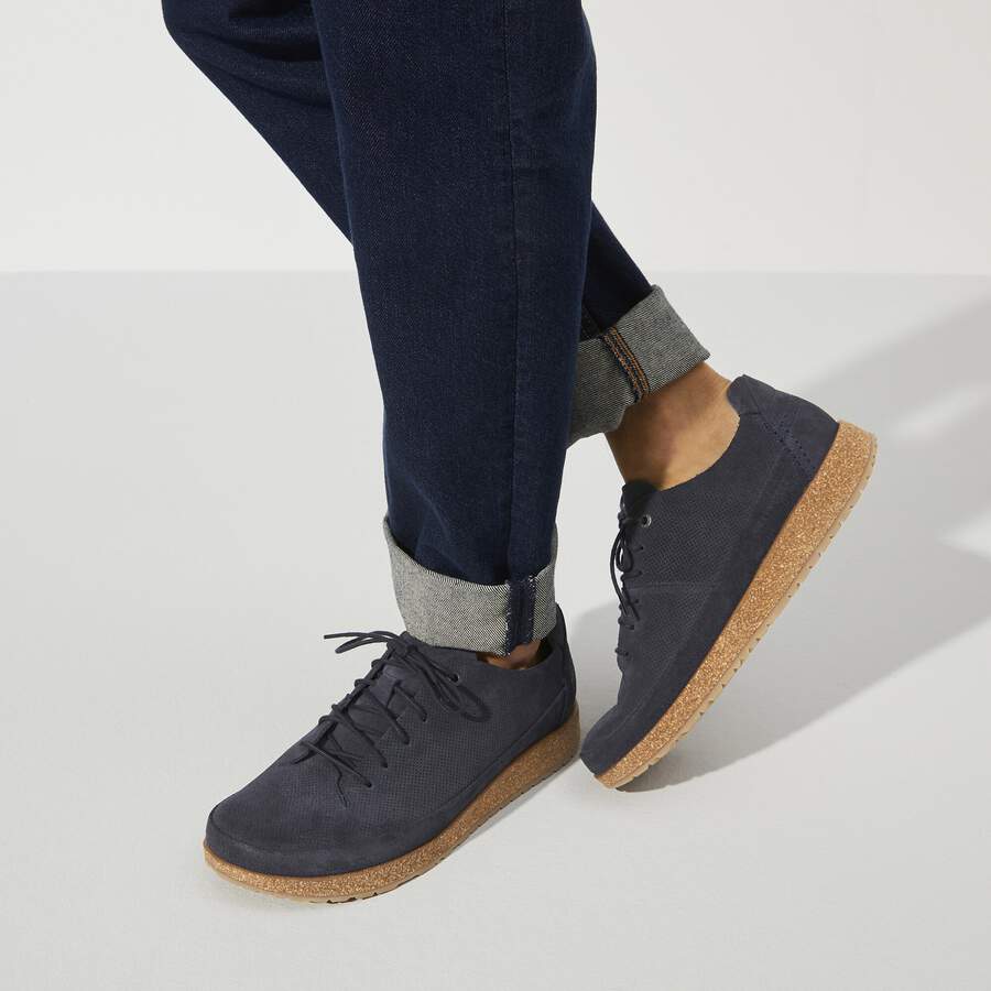 Honnef Light Suede Leather - Midnight Blue