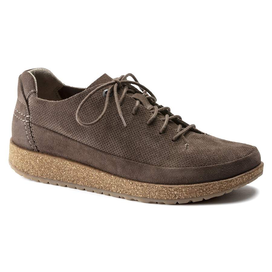 Honnef Light Suede Leather - Gray Taupe