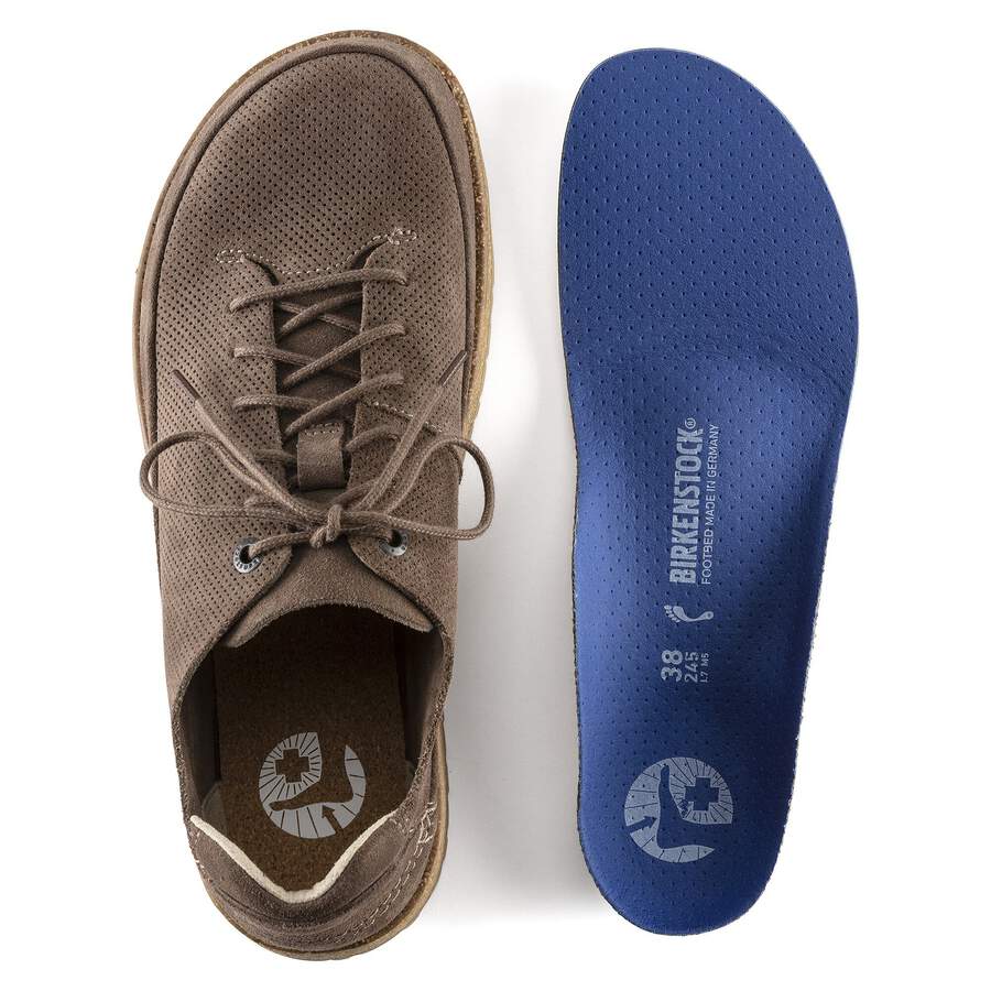 Honnef Light Suede Leather - Gray Taupe