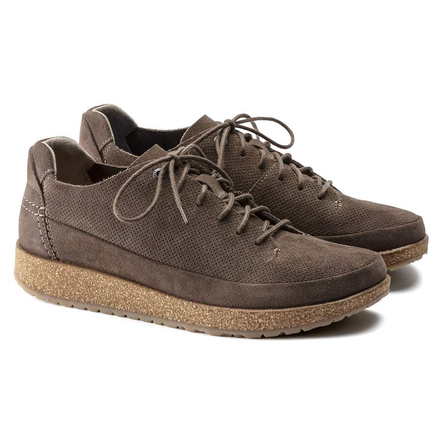 Honnef Light Suede Leather - Gray Taupe