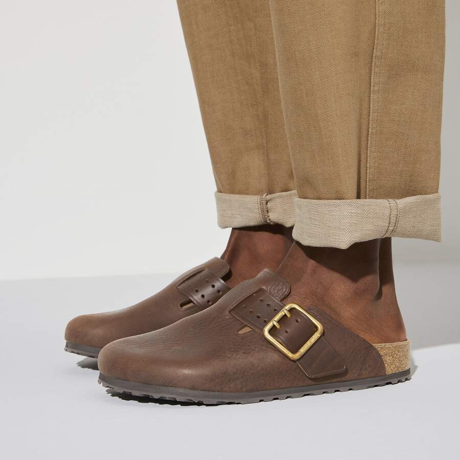 Boston Bold Natural Leather - Roast