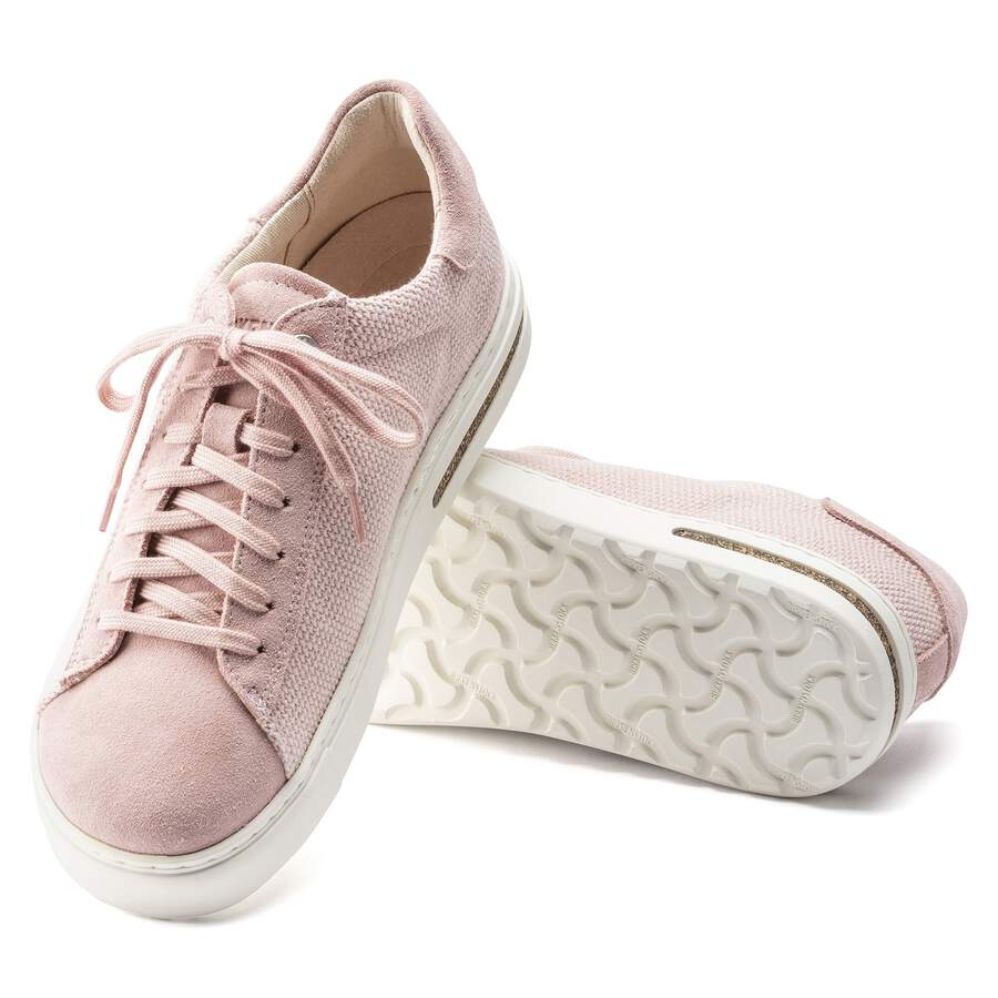 Bend Low Natural Leather/Textile - Soft Pink