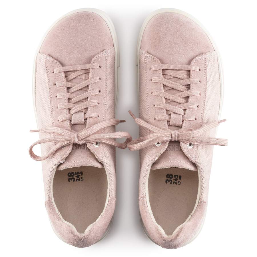 Bend Low Natural Leather/Textile - Soft Pink