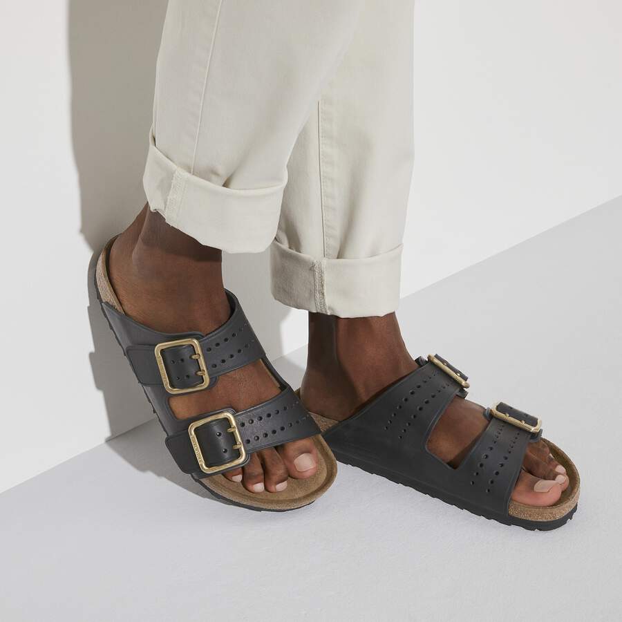Arizona Bold Natural Leather - Black