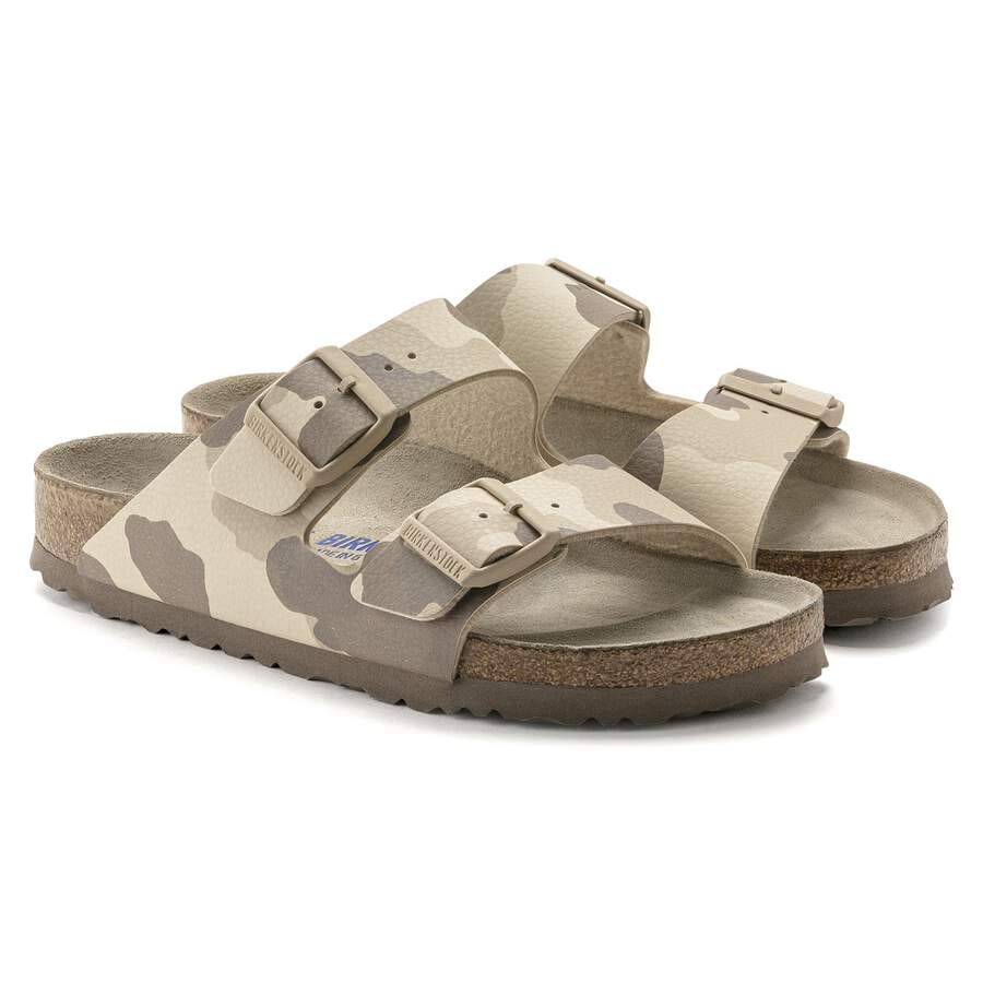 Arizona Soft Footbed Birko-Flor - Desert Soil Gray/Taupe