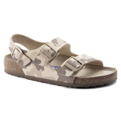 Milano Soft Footbed Birko-Flor - Desert Soil Gray/Taupe