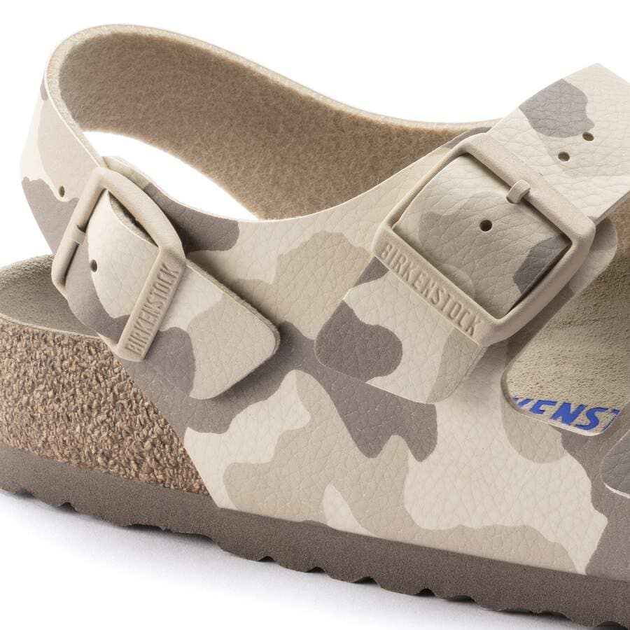 Milano Soft Footbed Birko-Flor - Desert Soil Gray/Taupe