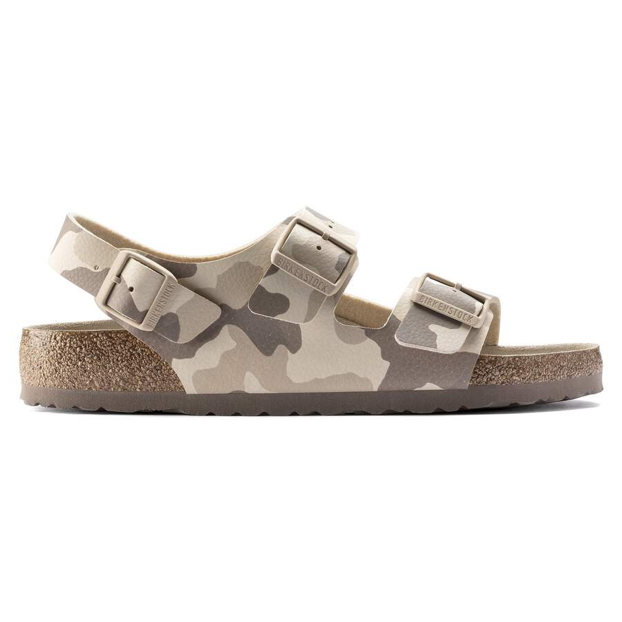 Milano Soft Footbed Birko-Flor - Desert Soil Gray/Taupe