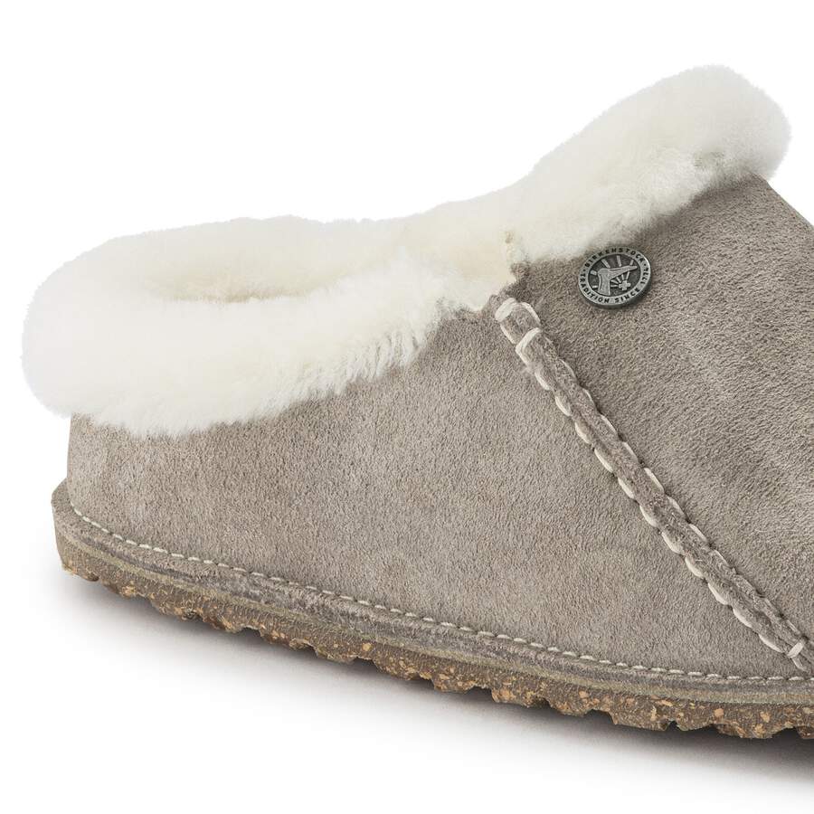 Zermatt Premium Suede Leather - Stone Coin