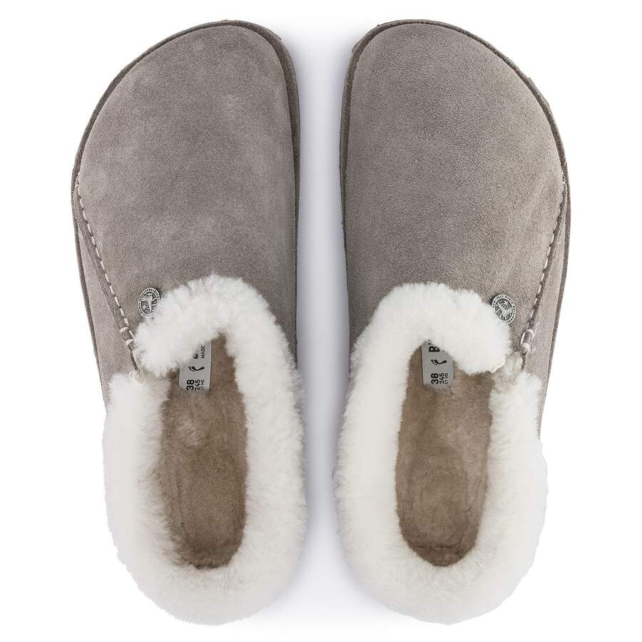 Zermatt Premium Suede Leather - Stone Coin