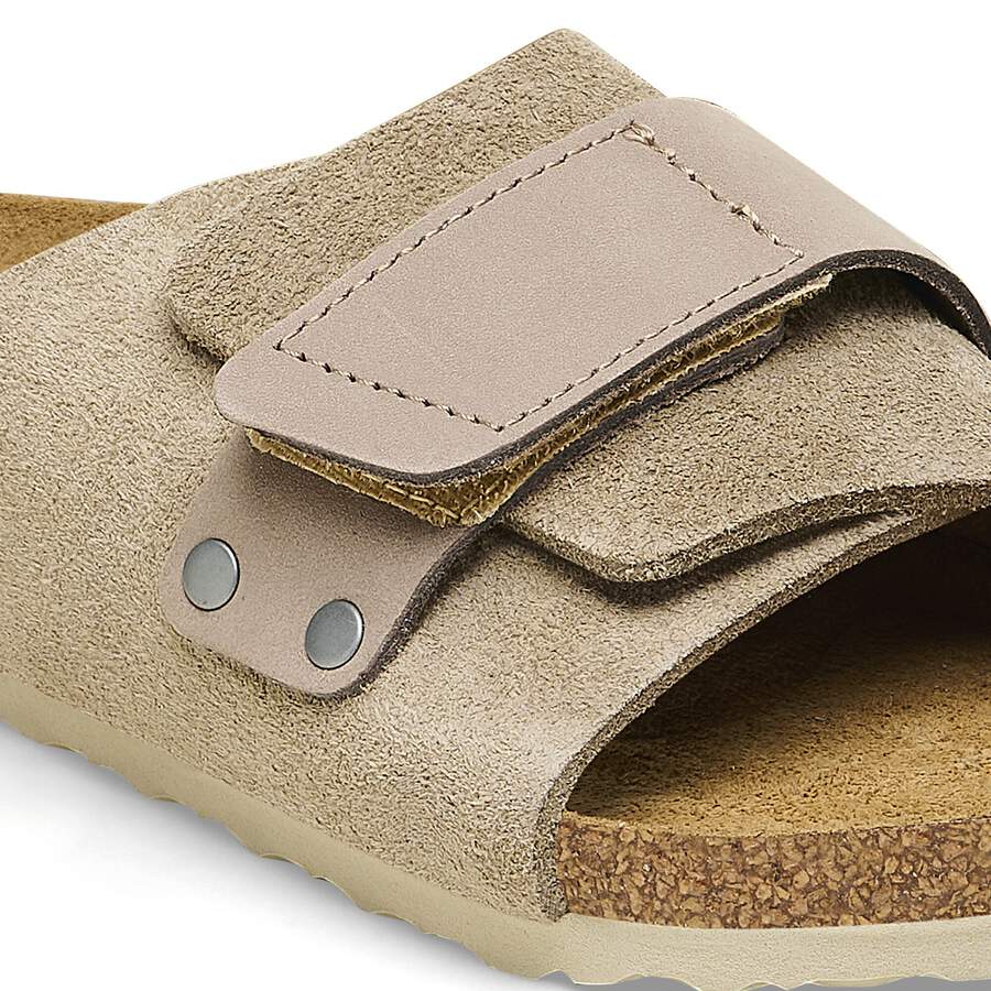 Kyoto Kids Suede Leather Nubuck - Taupe