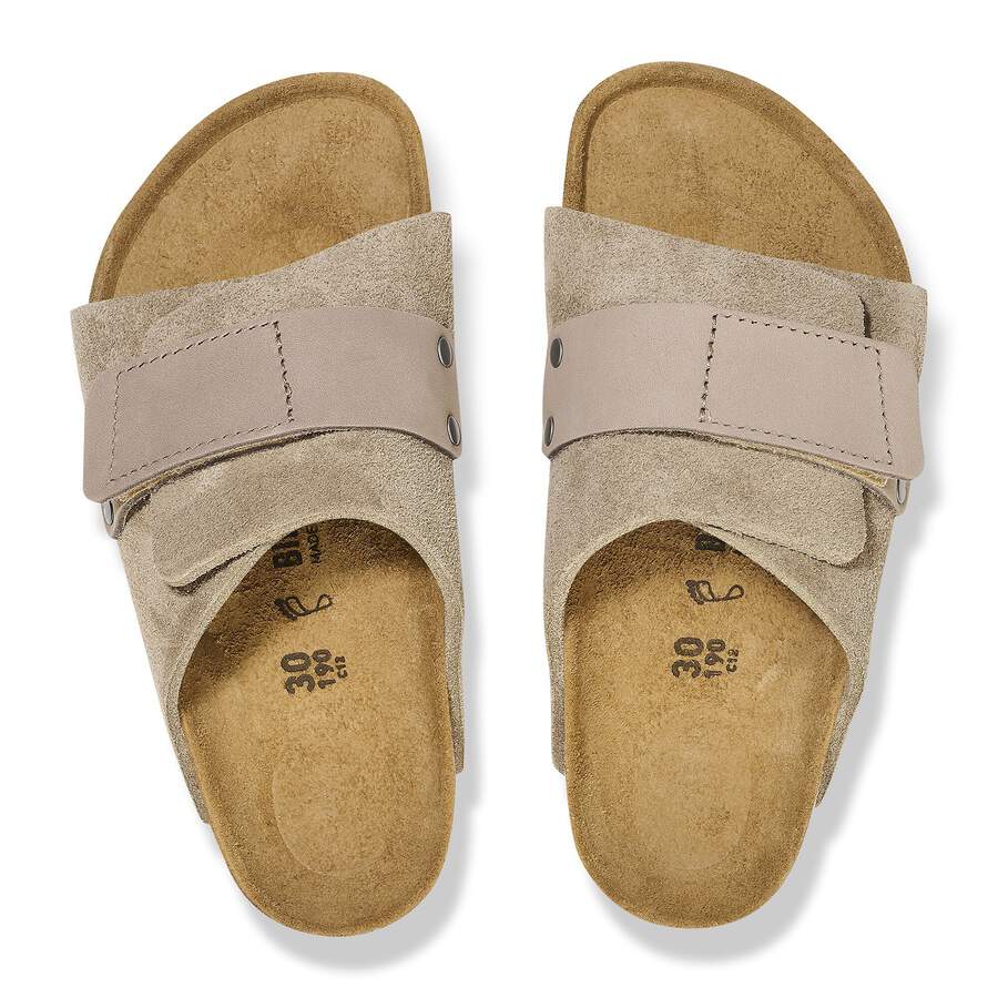 Kyoto Kids Suede Leather Nubuck - Taupe