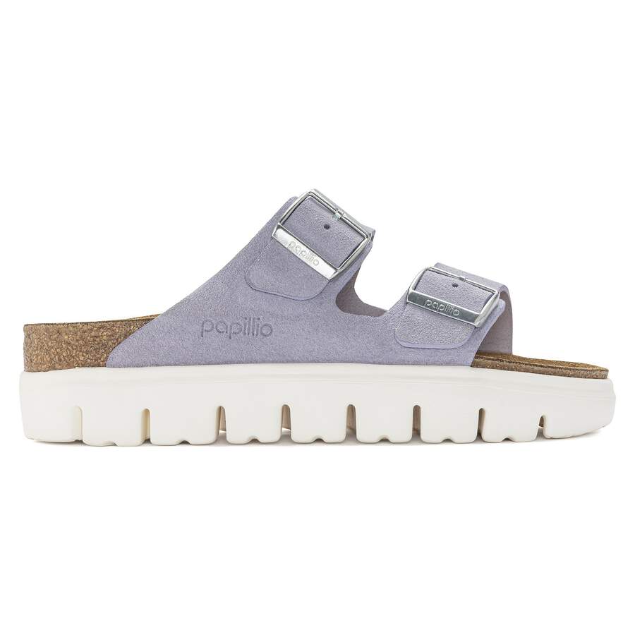 Arizona Chunky Suede Leather - Purple Fog