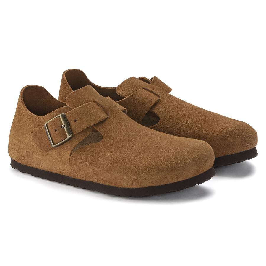 London Suede Leather - Mink