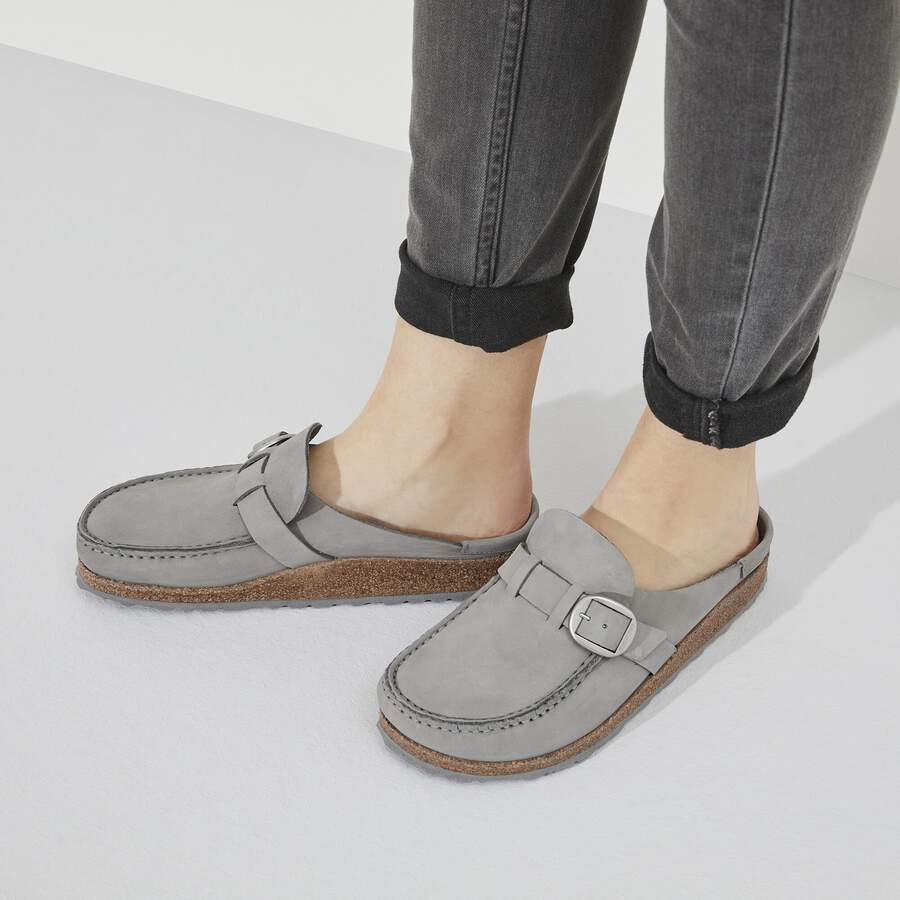 Buckley Nubuck Leather - Dove Gray