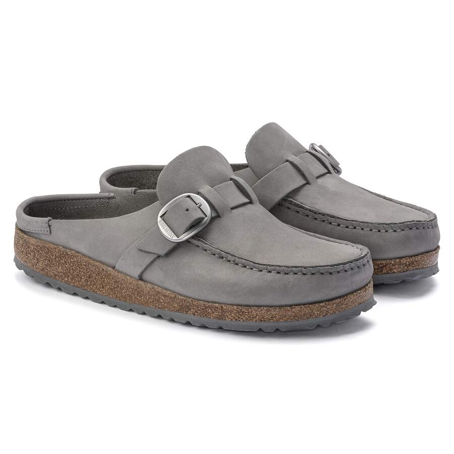 Buckley Nubuck Leather - Dove Gray