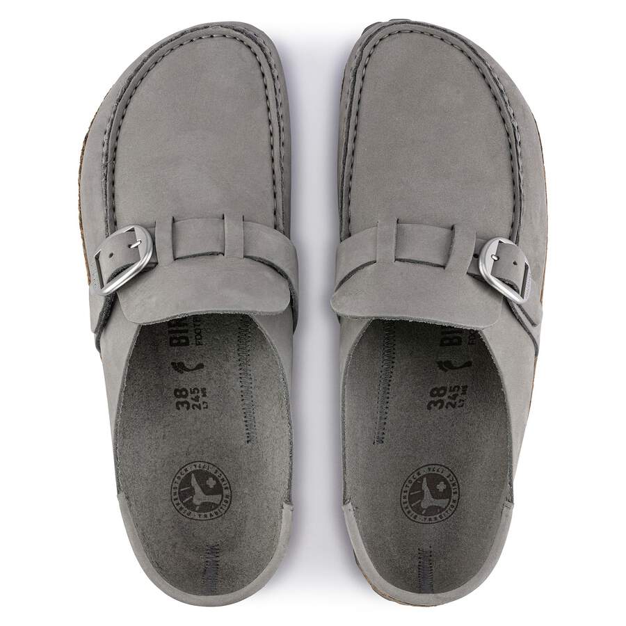 Buckley Nubuck Leather - Dove Gray