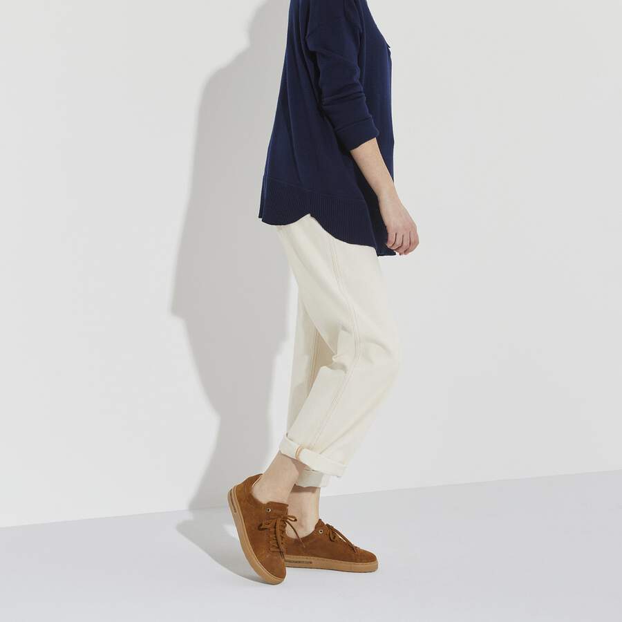 Bend Low Suede Leather - Mink