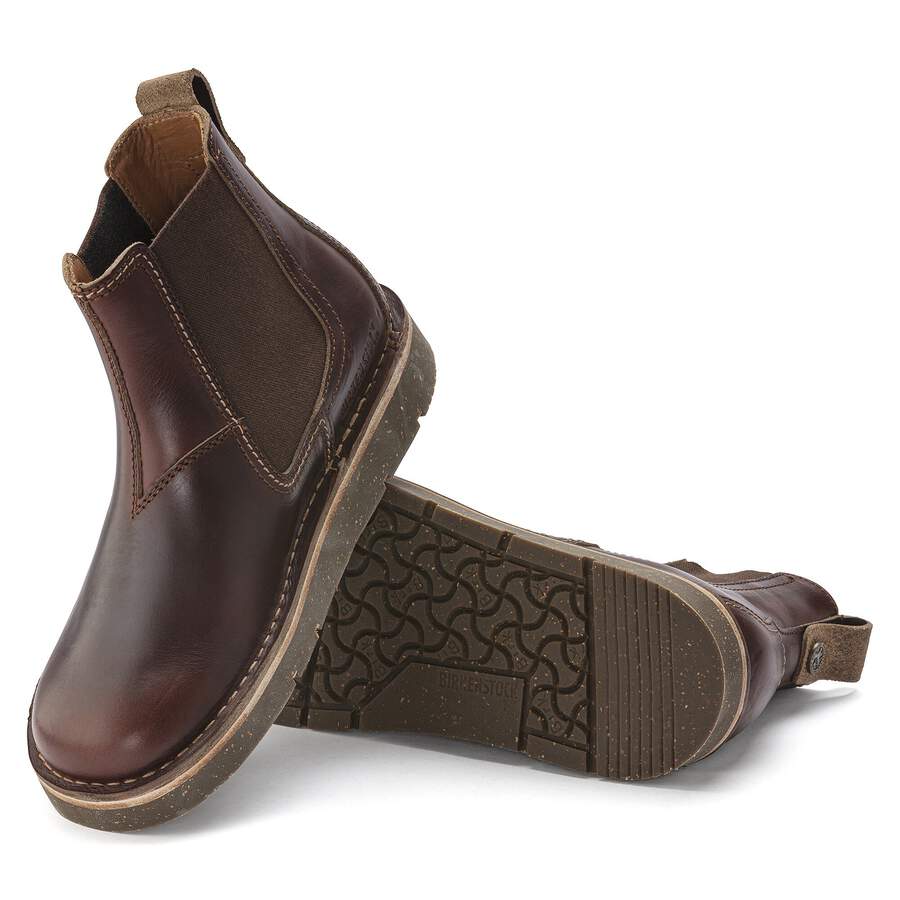 Birmingham Slip On Women Natural Leather Oiled - Roast