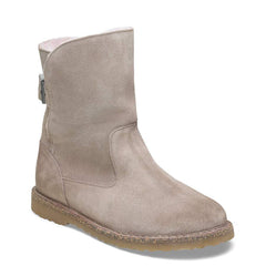 Uppsala Shearling Suede Leather - Gray Taupe