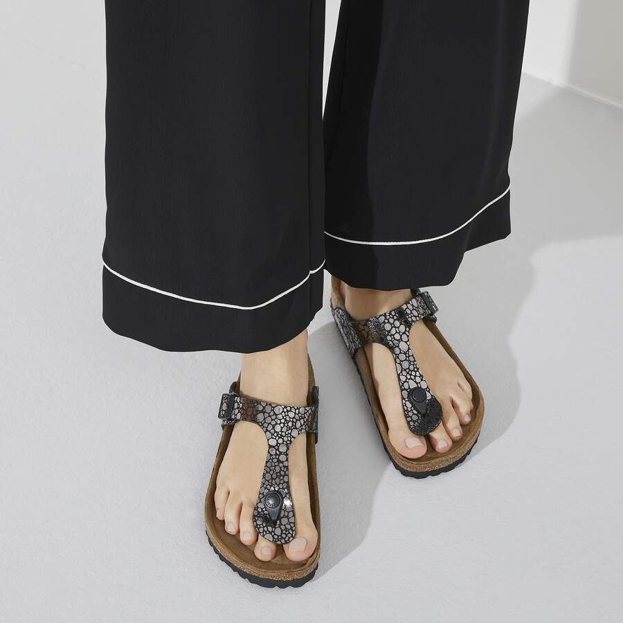 Gizeh Birko-Flor - Metallic Stones Black