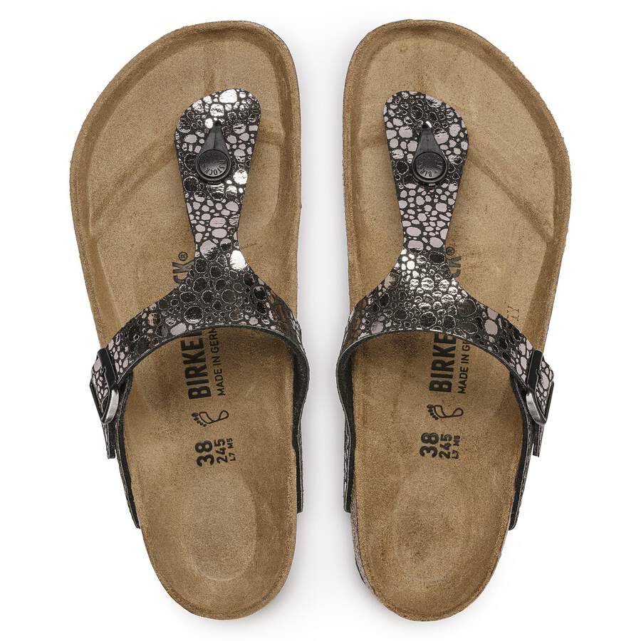 Gizeh Birko-Flor - Metallic Stones Black