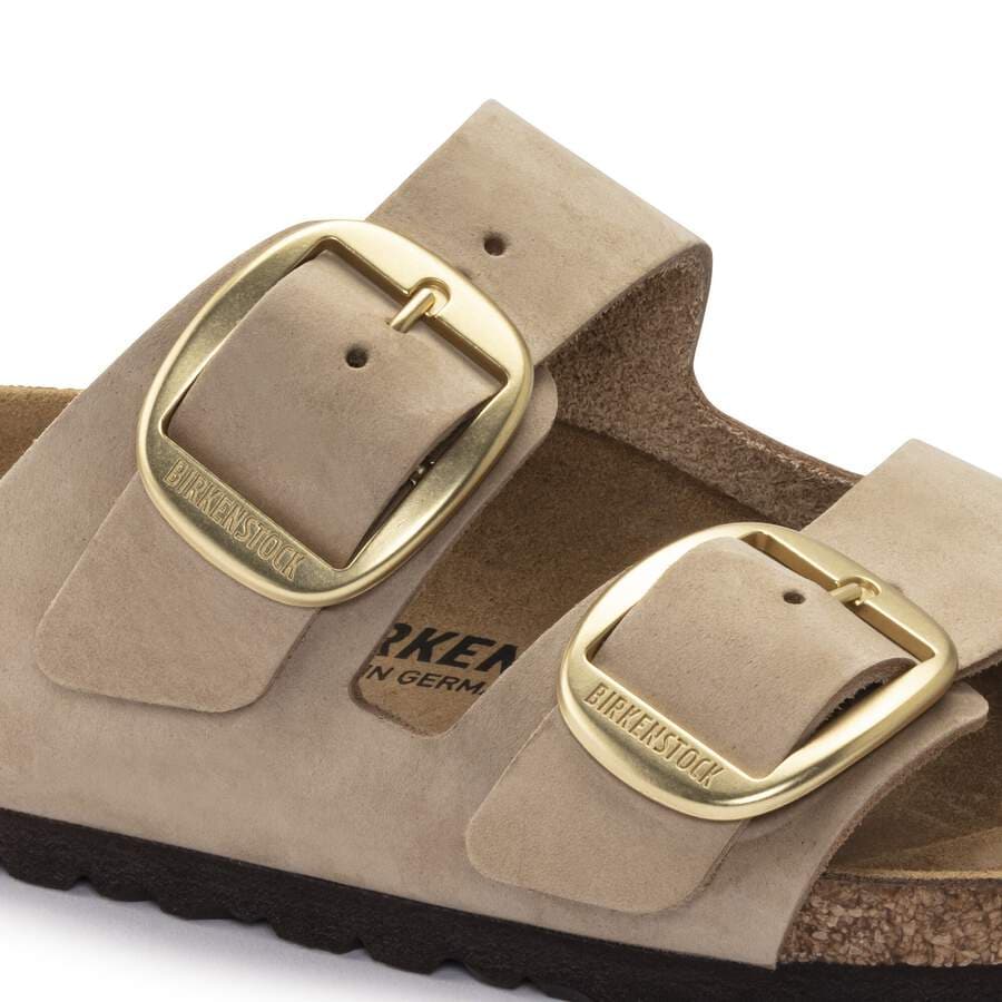 Arizona Big Buckle Nubuck Leather - Sandcastle