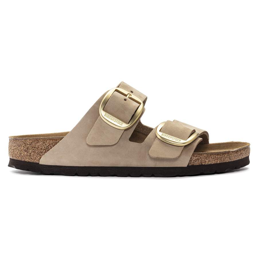 Arizona Big Buckle Nubuck Leather - Sandcastle