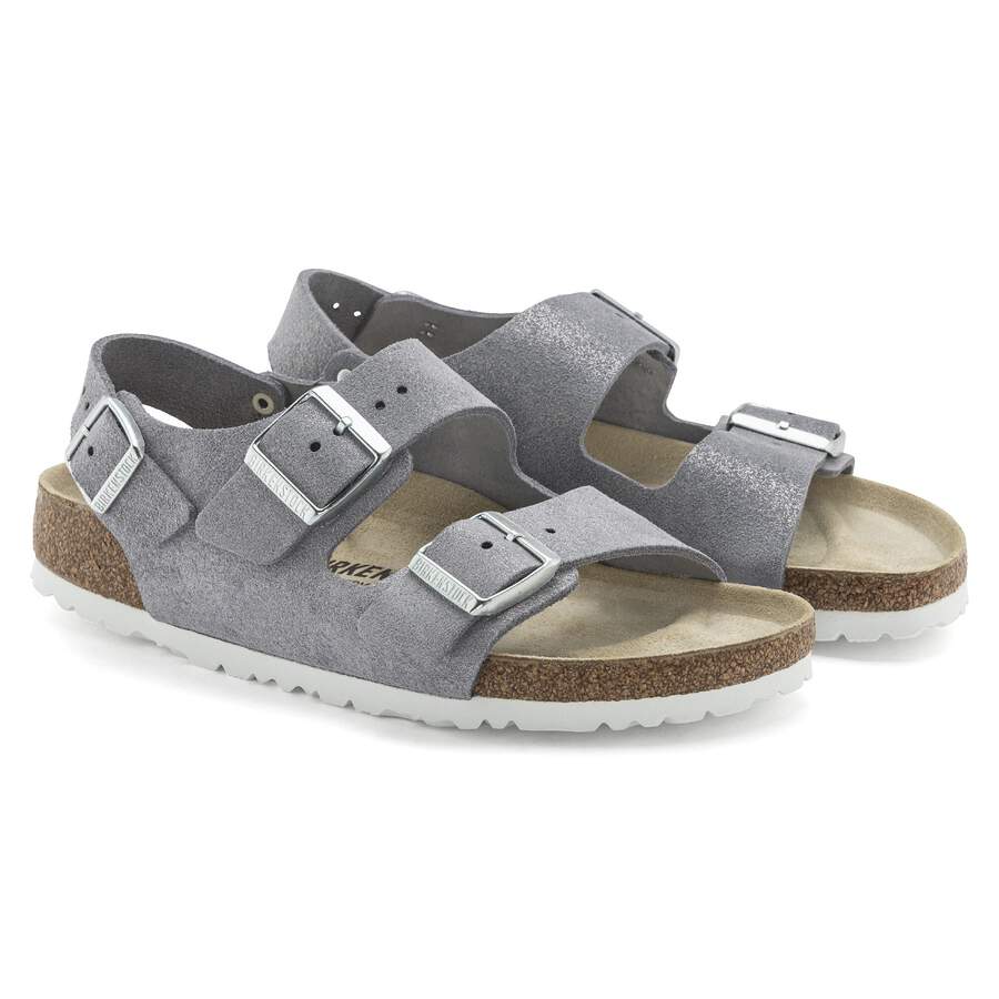 Milano Suede Leather - Purple Fog