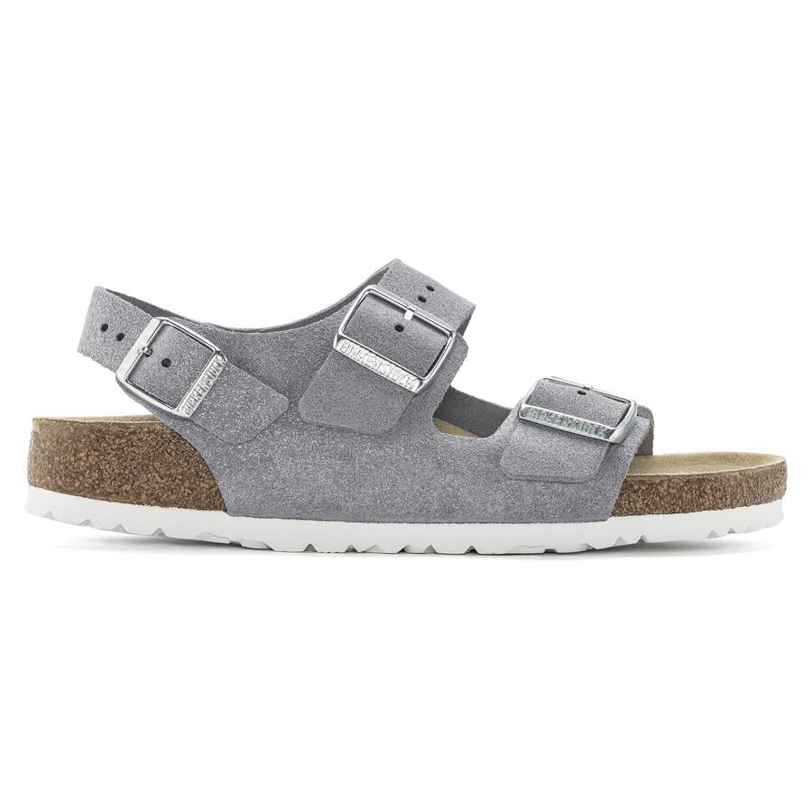 Milano Suede Leather - Purple Fog