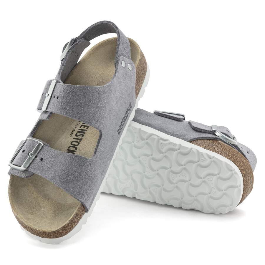 Milano Suede Leather - Purple Fog