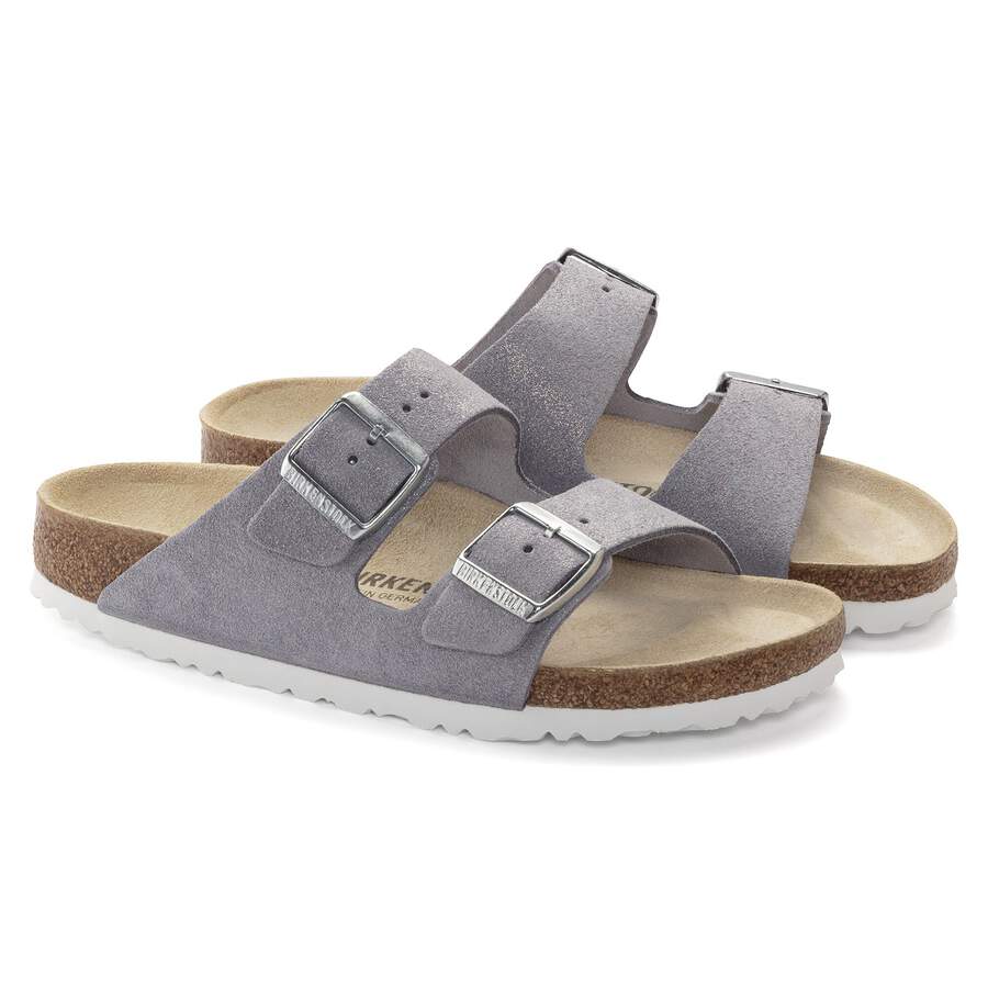 Arizona Suede Leather - Purple Fog