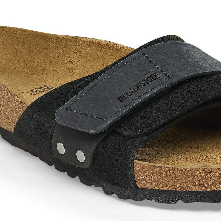 Oita Nubuck Leather/Suede - Black
