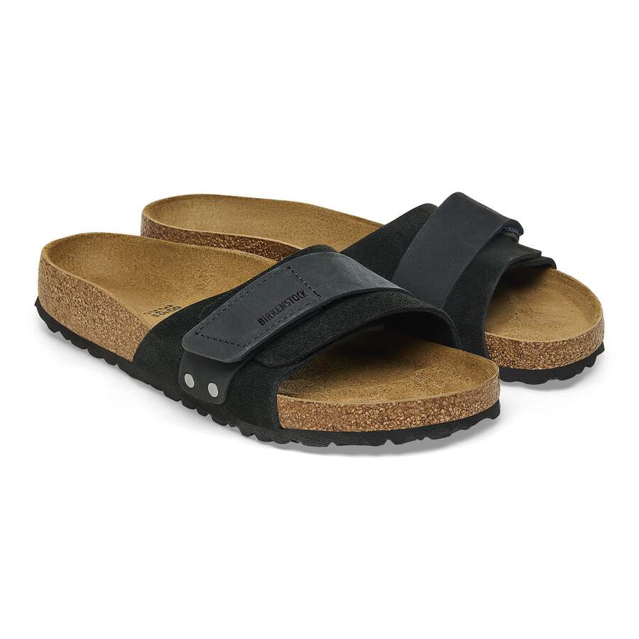 Oita Nubuck Leather/Suede - Black